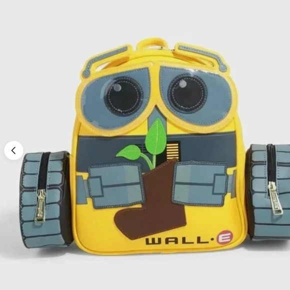 LOUNGEFLY WALL-E PLANT BACKPACK RARE NWT - Picture 2 of 5